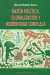 Razón política, globalización y modernidad compleja, de Riutort Serra, Bernat | portada del libro