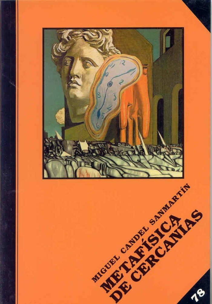 Metafísica de cercanías, de Candel Sanmartín | portada del libro