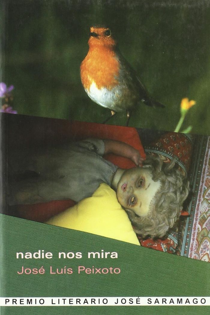 NADIE NOS MIRA, de Peixoto | portada del libro