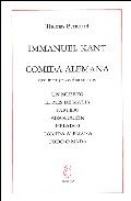 IMMANUEL KANT Y COMIDA ALEMANA, de Bernhard | portada del libro