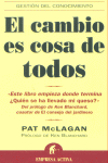 CAMBIO ES COSA DE TODAS, de MCLAGAN,PAT | portada del libro