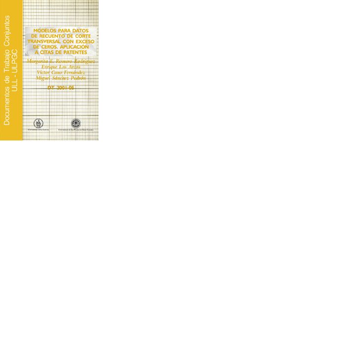 Modelo para datos de recuento de corte transversal con exceso de ceros, de Varios autores | portada del libro