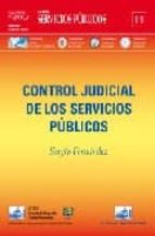 Control Judicial de los Servicios Públicos, de Sergio Fernández | portada del libro