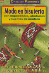Serie Abalorios nº 18. MODA EN BISUTERÍA CON IMPERDIBLES, ABALORIOS Y CUENTAS DE MADERA, de Moras, Ingrid | portada del libro
