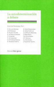 La autodeterminación a debate, de VVAA | portada del libro