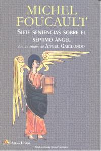 SIETE SENTENCIAS SOBRE EL SEPTIMO ANGEL, de FOUCAULT,MICHEL | portada del libro