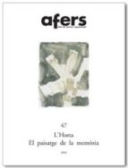 L'HORTA, EL PAISATGE DE LA MEMORIA, de Varios autores | portada del libro