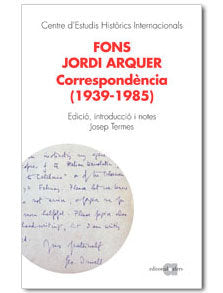 FONS JORDI ARQUER, de TERMES, JOSEP | portada del libro
