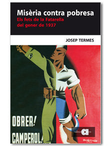 MISERIA CONTRA POBRESA, de TERMES, JOSEP | portada del libro