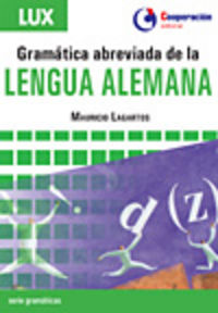 Gramática abreviada de la lengua alemana, de LAGARTOS | portada del libro