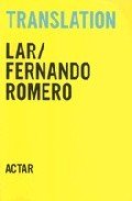 TRANSLATION, de ROMERO, LAR | portada del libro