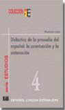 Didáctica de la prosodia del español, de Cortés Moreno, Maximiano | portada del libro