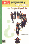 Mil preguntas y respuestas de lengua, de Cascón Martín, Eugenio | portada del libro