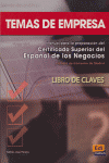 Temas de empresa - Libro de claves, de Pareja López, María José | portada del libro