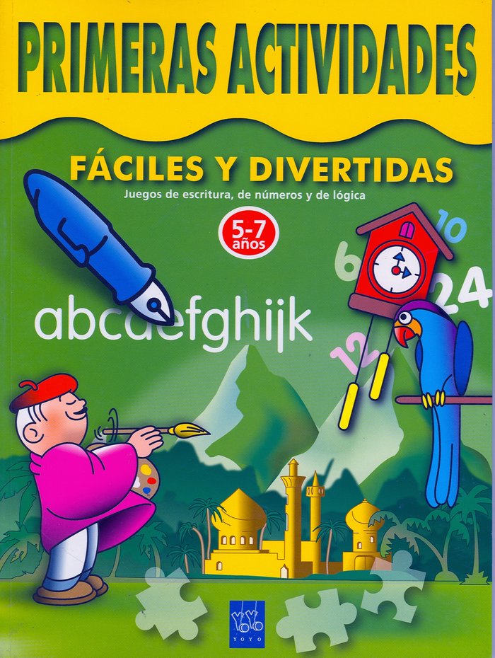 Primeras actividades, de YOYO | portada del libro
