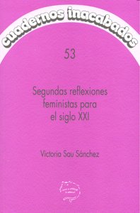 SEGUNDAS REFLEXIONES FEMINISTAS PARA EL S.XXI CI-53, de SAU SANCHEZ | portada del libro