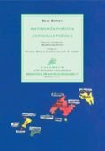 Antología poética, de Bonet | portada del libro