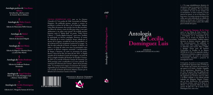 Antología de Cecilia Domínguez Luis, de Santana de la Cruz, C. Margarita | portada del libro