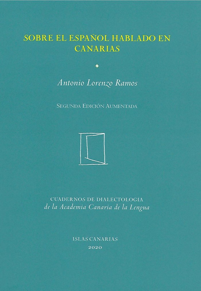 Sobre el español hablado en Canarias, de Lorenzo Ramos, Antonio | portada del libro