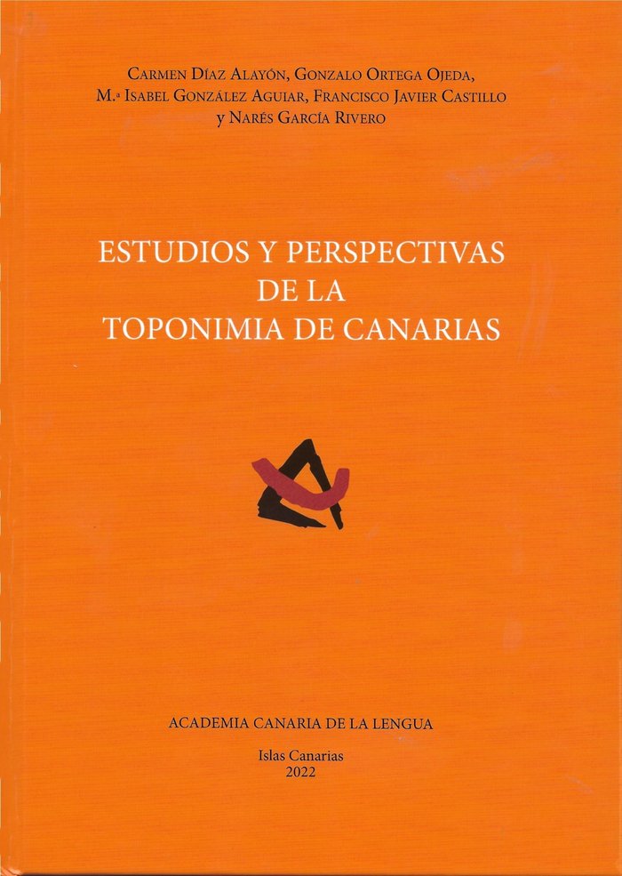 Estudios y perspectivas de la toponimia de Canarias, de AA, VV | portada del libro