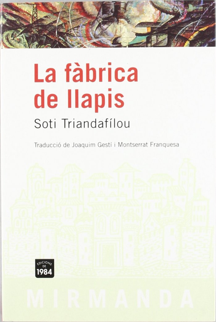 La fàbrica de llapis, de Triantafíllou, Soti | portada del libro