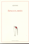 SINGULARES, de ADONIS | portada del libro