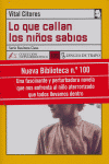 Lo que callan los niños sabios, de Citores | portada del libro