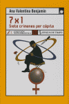 7 x 1 Siete Crímenes per cápita, de Benjamin | portada del libro