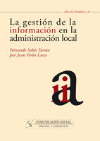 La gestión de la información en la administración local, de Sabés Turmo, Fernando | portada del libro