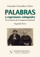 Palabras y expresiones coloquiales de la comarca de la Lampreana (Zamora), de Gónzález Calvo, Gerardo | portada del libro