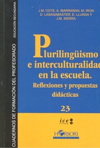 Pluralismo e interculturalidad en la escuela., de Cots Caimons, Josep María | portada del libro