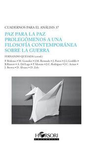 Paz para la Paz, de QUESADA, FERNANDO | portada del libro