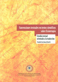 Convenciones textuales en textos cientí¡ficos sobre fisioterapia, de Lvovskaya | portada del libro