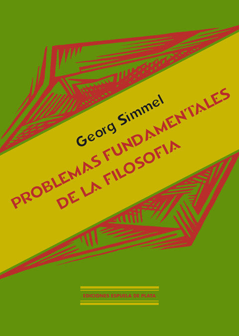 Problemas fundamentales de la filosofía, de Simmel, Georg | portada del libro