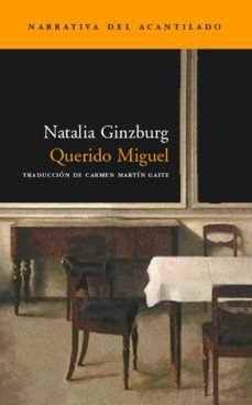 Querido Miguel, de Ginzburg, Natalia | portada del libro