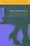 Un paso en falso, de Dankóvtseva, Anna | portada del libro