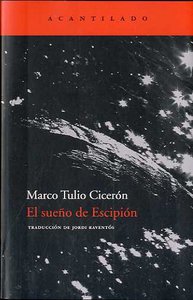 El sueño de Escipión, de Cicerón | portada del libro