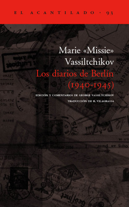 Los diarios de Berlín (1940-1945), de Vassiltchikov, Marie Missie | portada del libro