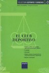 EL CLUB DEPORTIVO, de MARTIN ARMENDARIZ | portada del libro