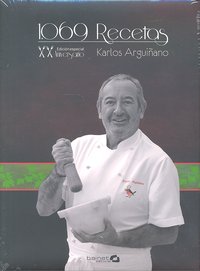 1069 Recetas de Cocina XX Aniversario, de Arguiñano | portada del libro