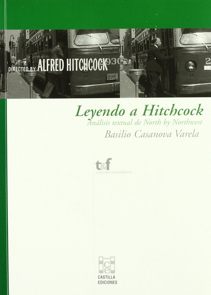 Leyendo a Hitchcock, de Casanova Varela | portada del libro