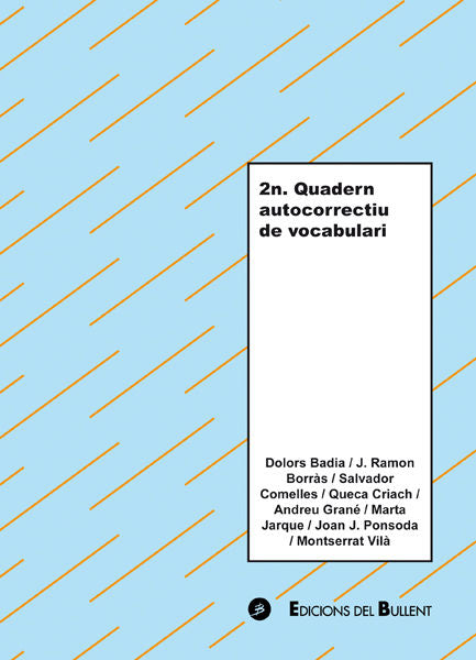 2n Quadern autocorrectiu de vocabulari, de BADIA ARMENGOL, DOLORS | portada del libro