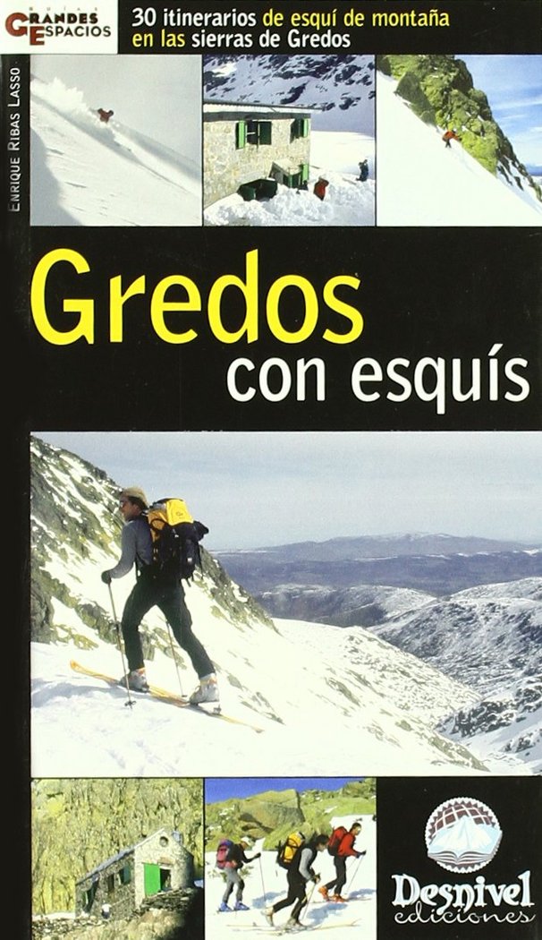 Gredos con esqu¡s, de RIBAS LASSO, ENRIQUE | portada del libro