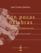 CON POCAS PALABRAS, de José Cenizo Jiménez | portada del libro