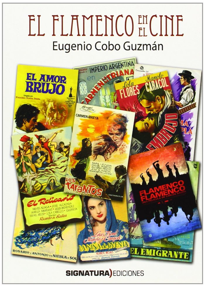 El flamenco en el cine, de COBO | portada del libro