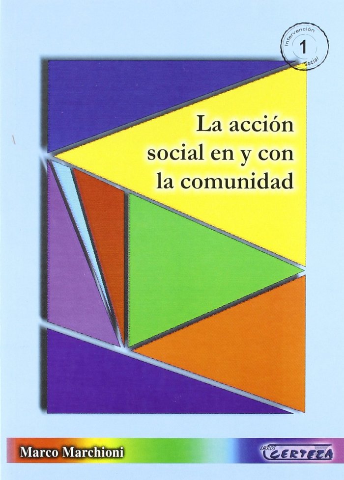 La acción social en y con la comunidad, de Marchioni | portada del libro