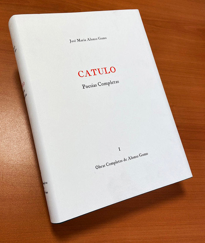 Cayo Valerio Catulo, de ALONSO GAMO | portada del libro
