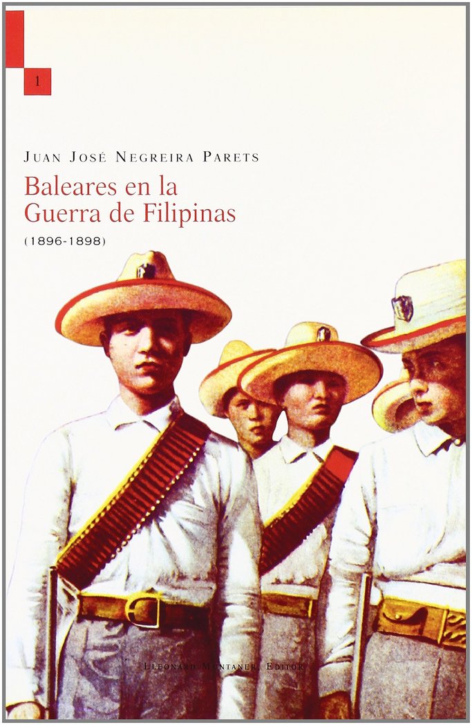 Baleares en la guerra de Filipinas (1896-1898), de Negreira Parets | portada del libro