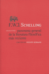 Panorama general de la literatura filosófica más reciente, de Schelling, F.W.J. | portada del libro
