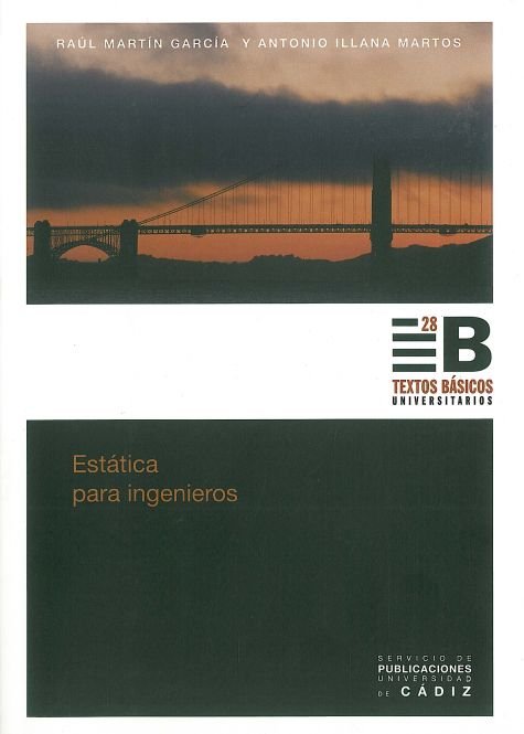 Estática para ingenieros, de MARTIN GARCIA | portada del libro